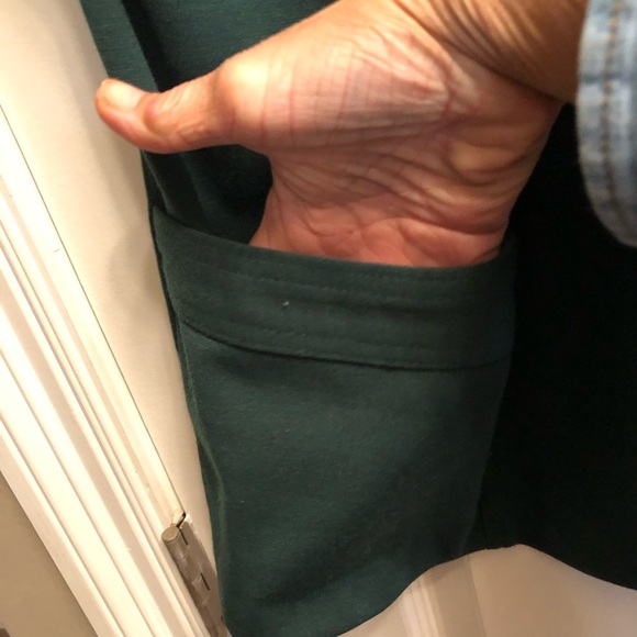 Vintage Dark Green Tunic Vest from Deere Park - Picture 4 of 7
